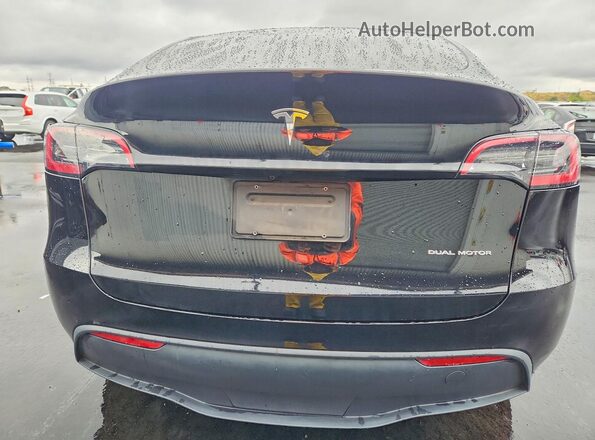 7SAYGDEE3PF589568 2023 TESLA MODEL Black Rear view