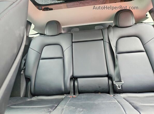 7SAYGDEE3PF589568 2023 TESLA MODEL Black Rear seats view