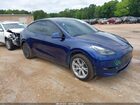 2023 Tesla Model Y Awd/long Range Dual Motor All-wheel Drive Blue vin: 7SAYGDEE3PF702211