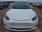 2023 Tesla Model Y White vin: 7SAYGDEE3PF814474