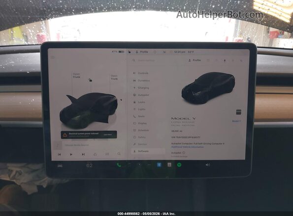 7SAYGDEE3PF838077 2023 TESLA MODEL Y Black 