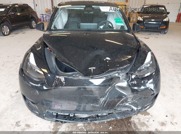 7SAYGDEE3PF838077 2023 TESLA MODEL Y Black წინა პანელის ხედი