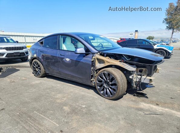 7SAYGDEE3PF902120 2023 TESLA MODEL Charcoal Front right