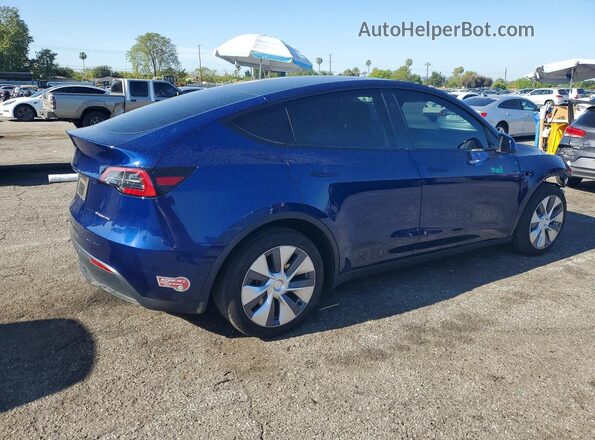 7SAYGDEE3RA230687 2024 TESLA MODEL Blue Հետևի աջ