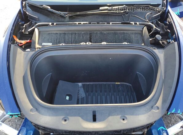 7SAYGDEE3RA230687 2024 TESLA MODEL Blue Շարժիչի բաժամունքի տեսք