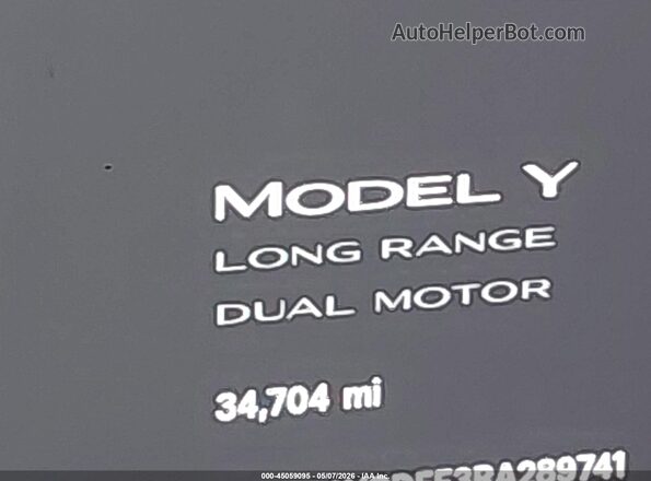 7SAYGDEE3RA289741 2024 TESLA MODEL Y Red 