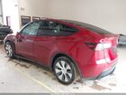 2024 Tesla Model Y Long Range Dual Motor All-wheel Drive Red vin: 7SAYGDEE3RA289741