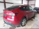 2024 Tesla Model Y Long Range Dual Motor All-wheel Drive Red vin: 7SAYGDEE3RA289741