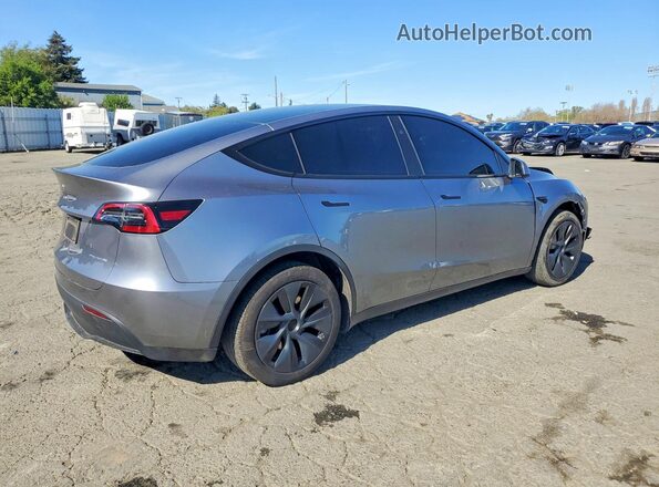 7SAYGDEE3RA295605 2024 TESLA MODEL Silver Задня права чверть