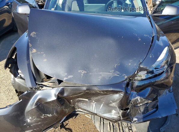 7SAYGDEE3RF027141 2024 TESLA MODEL Gray Rear interior view