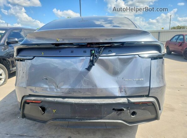 7SAYGDEE3TA396814 2026 TESLA MODEL Silver უკანა ხედი