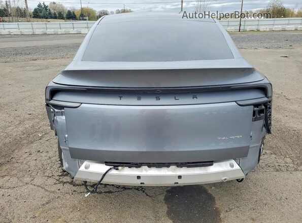 7SAYGDEE3TF398775 2026 TESLA MODEL Серый Вид сзади