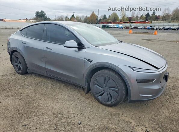 7SAYGDEE3TF398775 2026 TESLA MODEL Серый Передняя правая четверть