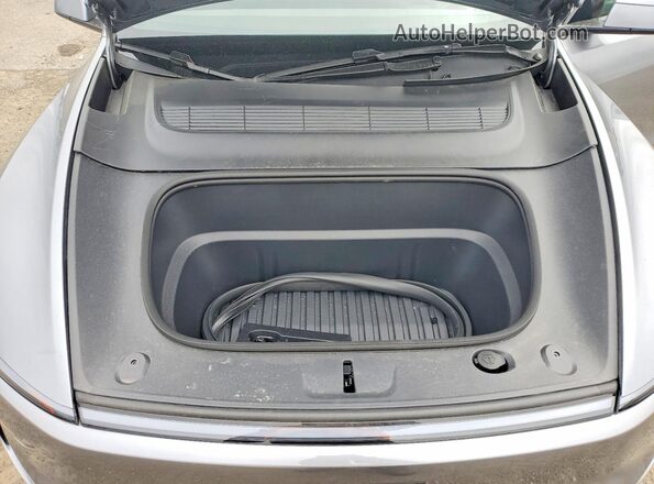 7SAYGDEE3TF398775 2026 TESLA MODEL Серый Вид задней части салона