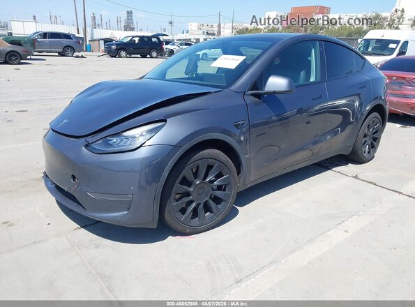 7SAYGDEE4PA025358 2023 TESLA MODEL Y Gray Front left