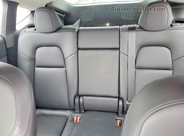 7SAYGDEE4PA033251 2023 TESLA MODEL Black Rear seats view