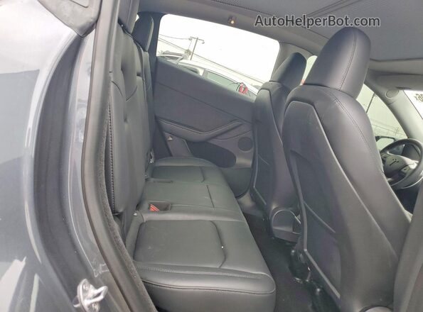 7SAYGDEE4PA033251 2023 TESLA MODEL Black Rear interior view