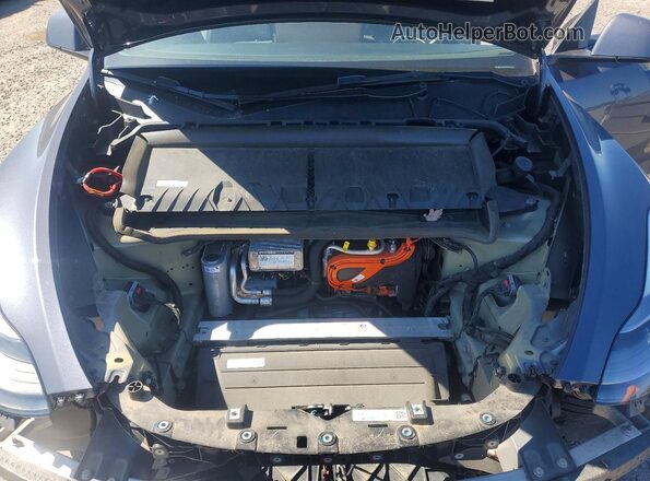 7SAYGDEE4PA171310 2023 TESLA MODEL Gray Вид задньої частини салону