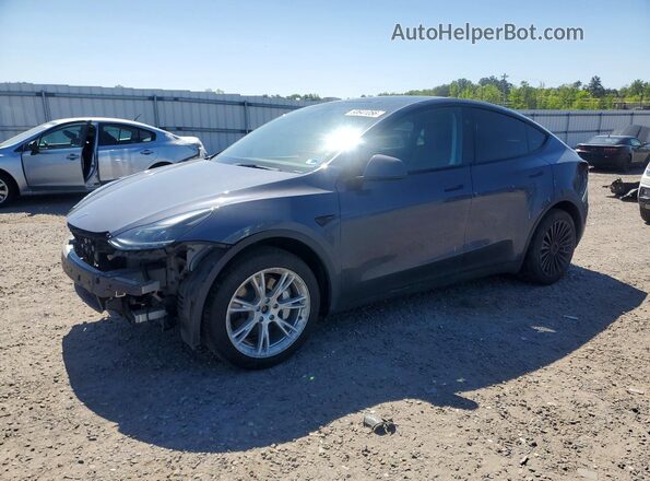 7SAYGDEE4PA171310 2023 TESLA MODEL Gray Передня ліва чверть
