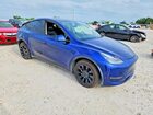 2023 Tesla Model Y Blue vin: 7SAYGDEE4PA186597