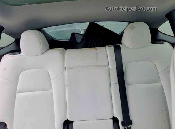 7SAYGDEE4PF667355 2023 TESLA MODEL Blue Вид задніх сидінь
