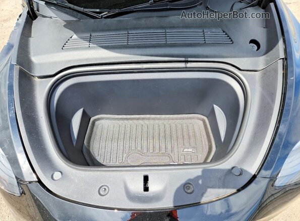 7SAYGDEE4PF750106 2023 TESLA MODEL Black Սալոնի հետևի տեսք