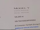 2023 Tesla Model Y Awd/long Range Dual Motor All-wheel Drive Blue vin: 7SAYGDEE4PF910954