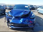2023 Tesla Model Y Awd/long Range Dual Motor All-wheel Drive Blue vin: 7SAYGDEE4PF910954