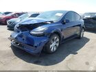 2023 Tesla Model Y Awd/long Range Dual Motor All-wheel Drive Blue vin: 7SAYGDEE4PF910954