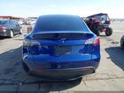 2023 Tesla Model Y Awd/long Range Dual Motor All-wheel Drive Blue vin: 7SAYGDEE4PF910954