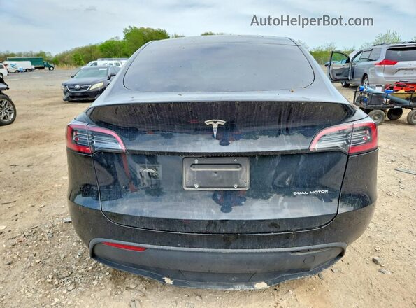 7SAYGDEE4RA305509 2024 TESLA MODEL Black Вид ззаду