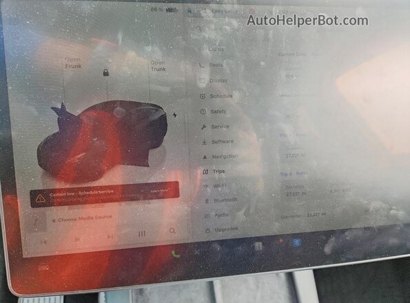 7SAYGDEE4RA305509 2024 TESLA MODEL Black Вид щитка приладів
