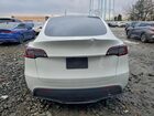 2025 Tesla Model Y White vin: 7SAYGDEE4SA355042