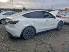 2025 Tesla Model Y White vin: 7SAYGDEE4SA355042