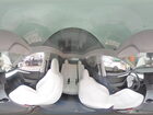 2025 Tesla Model Y White vin: 7SAYGDEE4SA355042