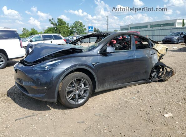 7SAYGDEE4SF254635 2025 TESLA MODEL Угольный Передняя левая четверть