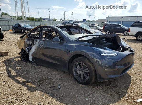 7SAYGDEE4SF254635 2025 TESLA MODEL Угольный Передняя правая четверть