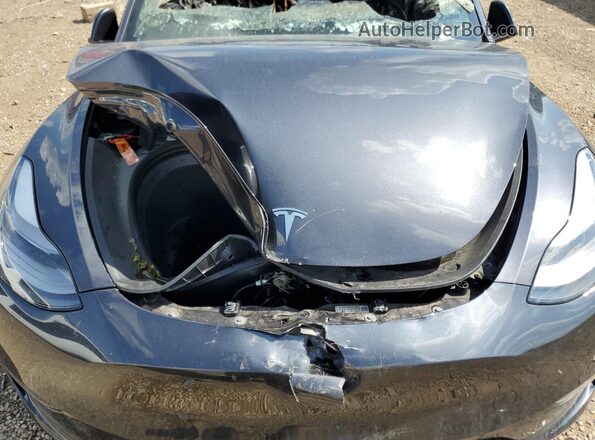 7SAYGDEE4SF254635 2025 TESLA MODEL Угольный Вид подкапотного пространства