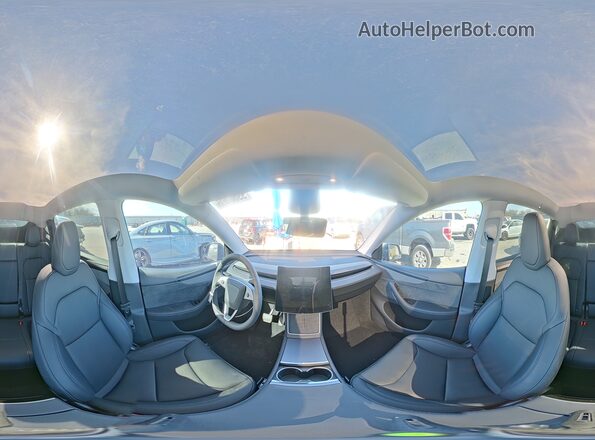7SAYGDEE4TA580935 2026 TESLA MODEL Gray Widok wnętrza 360 stopni