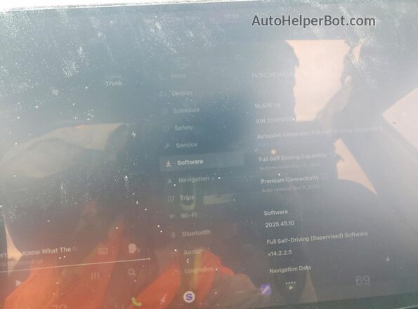 7SAYGDEE4TF356101 2026 TESLA MODEL Black Vista del cuadro de instrumentos