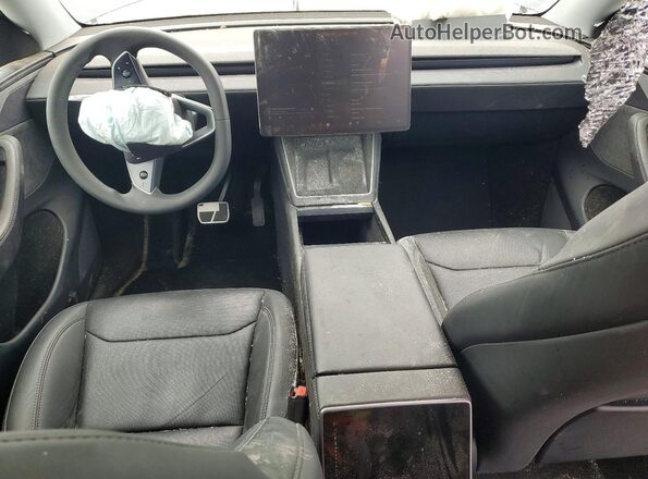 7SAYGDEE4TF356101 2026 TESLA MODEL Black Vista del salpicadero