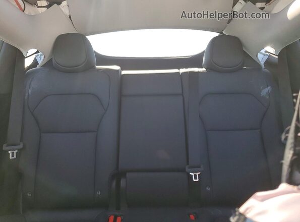 7SAYGDEE4TF564513 2026 TESLA MODEL Black Rear seats view