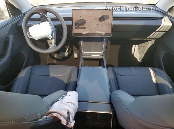 7SAYGDEE4TF564513 2026 TESLA MODEL Black Dashboard view