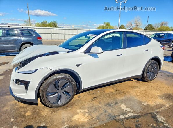 7SAYGDEE4TF573048 2026 TESLA MODEL White Przód lewy