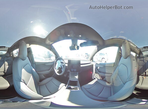 7SAYGDEE4TF573048 2026 TESLA MODEL White Widok wnętrza 360 stopni