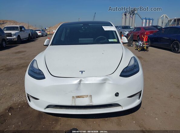 7SAYGDEE5NF426109 2022 TESLA MODEL Y Белый Вид щитка приборов