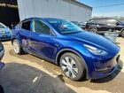 2023 Tesla Model Y Blue vin: 7SAYGDEE5PA106305