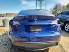 2023 Tesla Model Y Blue vin: 7SAYGDEE5PA106305