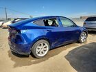 2023 Tesla Model Y Blue vin: 7SAYGDEE5PA106305