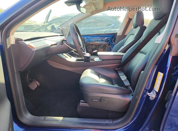 7SAYGDEE5PA106305 2023 TESLA MODEL Blue Vista interior delantera
